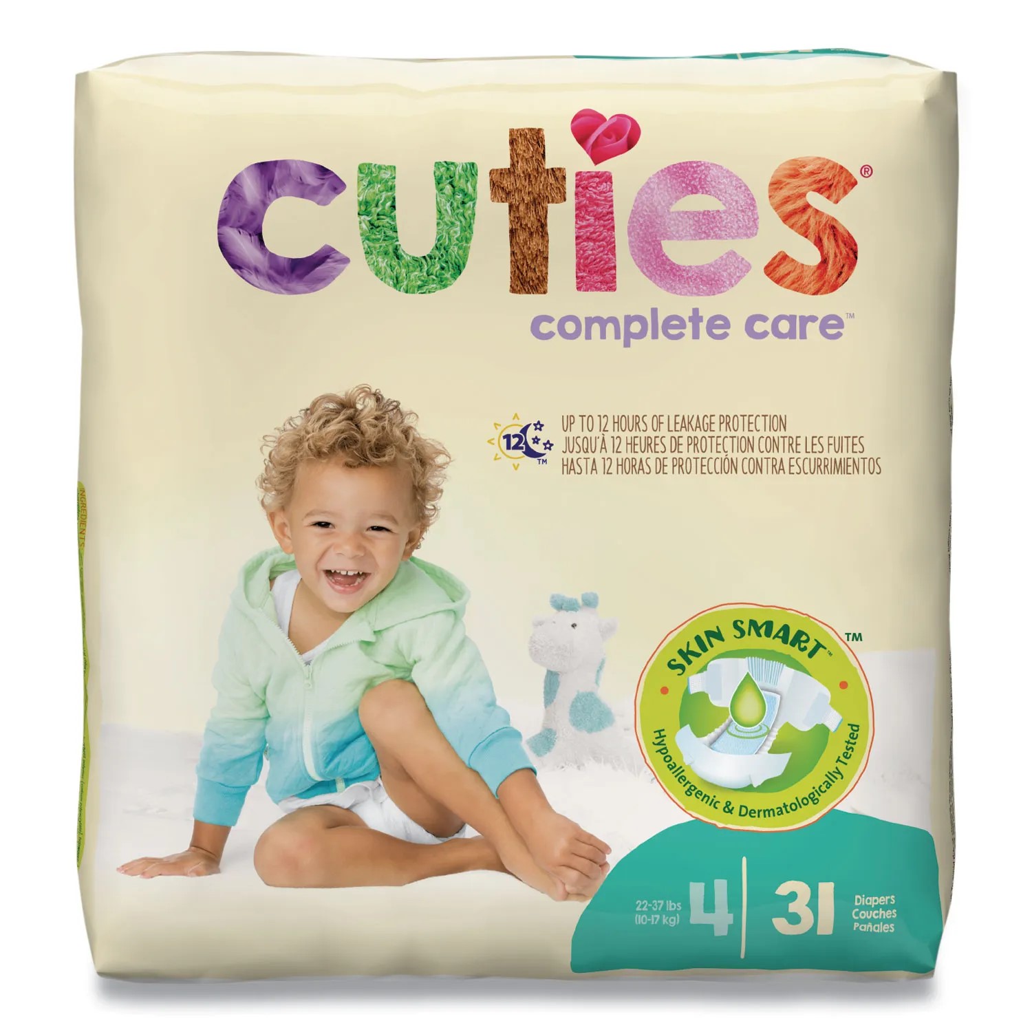 Cuties Diapers SZ 4
