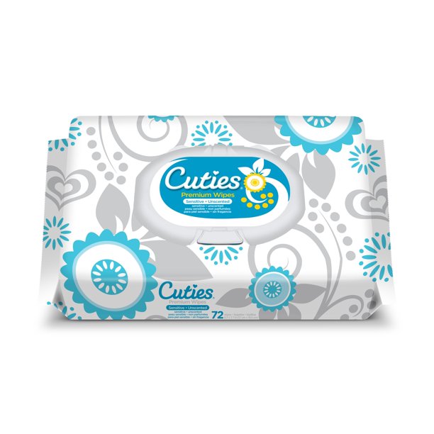 Cuties Wipes Unscented